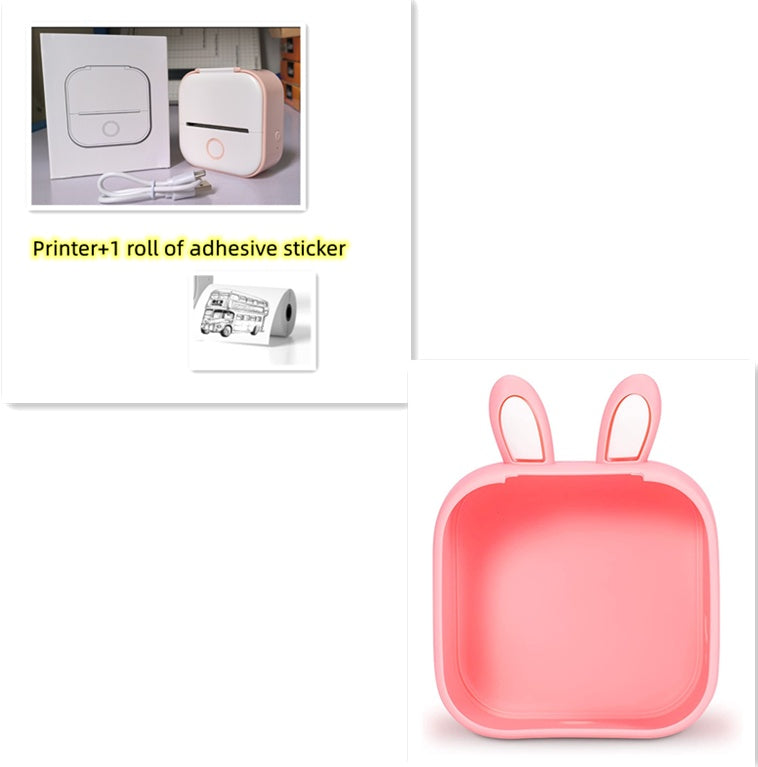 Portable Mini Thermal Label & Photo Printer