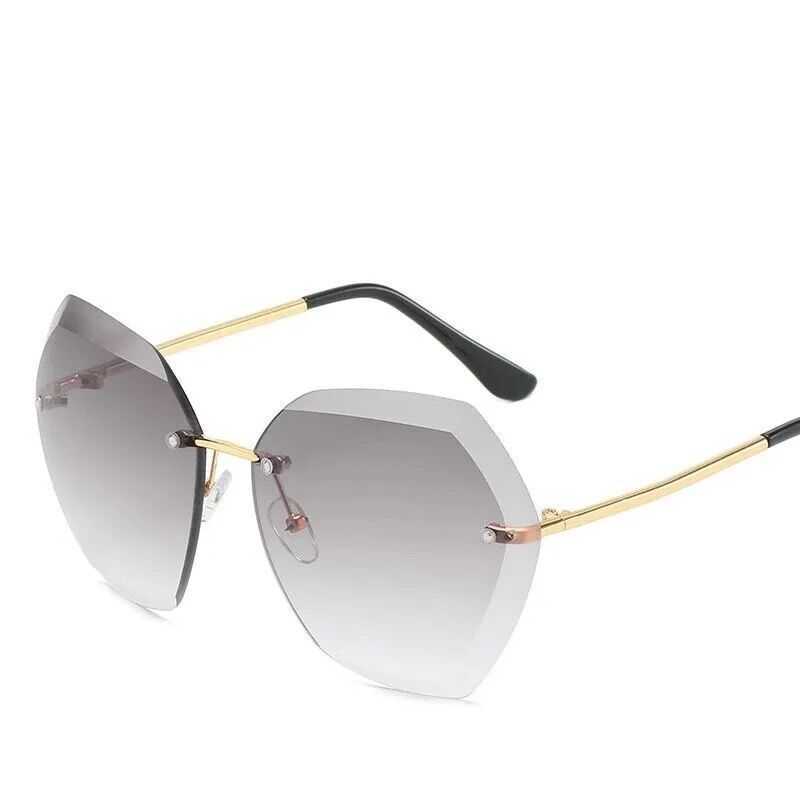 Diamond-Studded Sunglasses