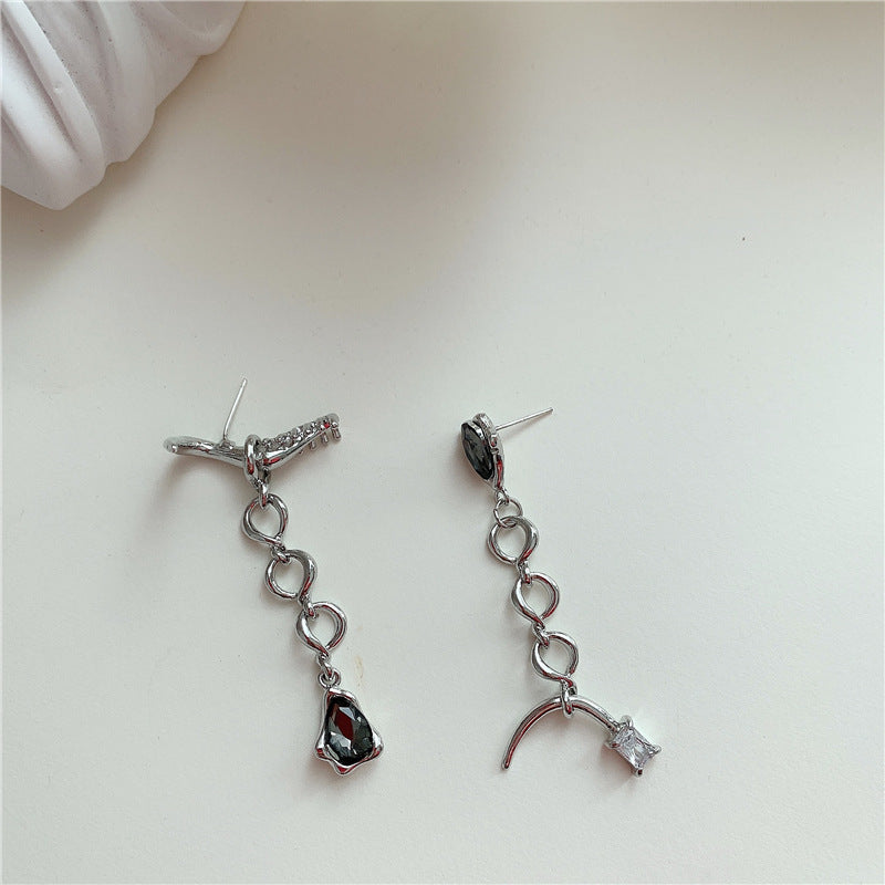 New Trendy Splicing Earrings