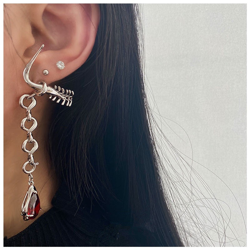 New Trendy Splicing Earrings