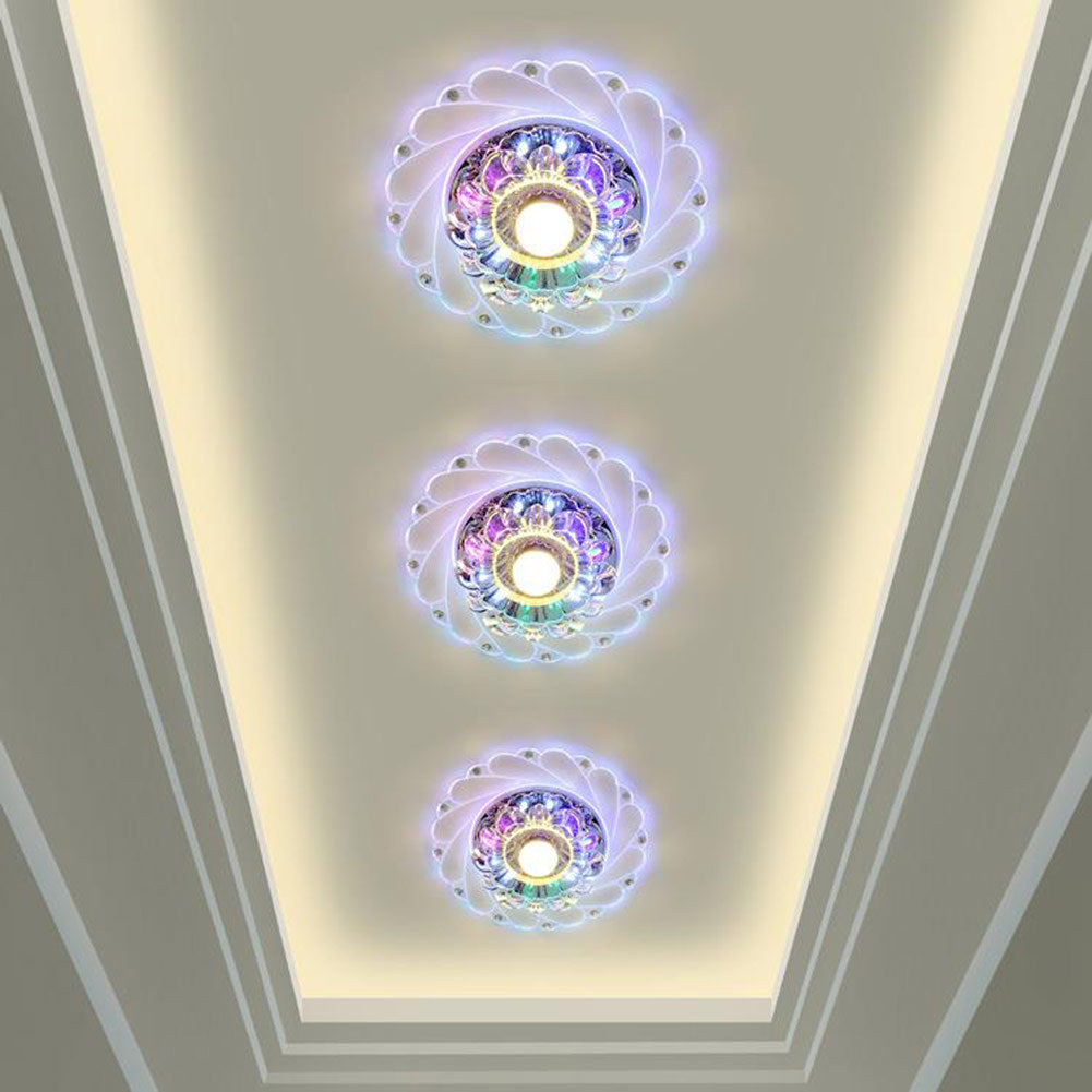 Led Crystal Aisle Light Modern Minimalist Corridor Aisle Light Porch Ceiling Light