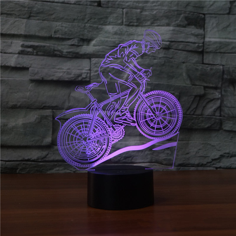 Mountain bike 3D light