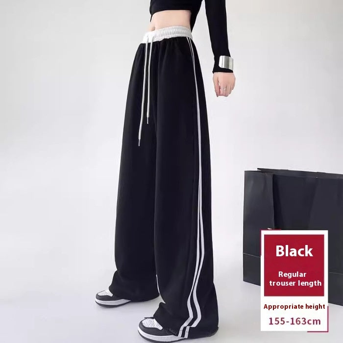 Black Sweatpants High Waist