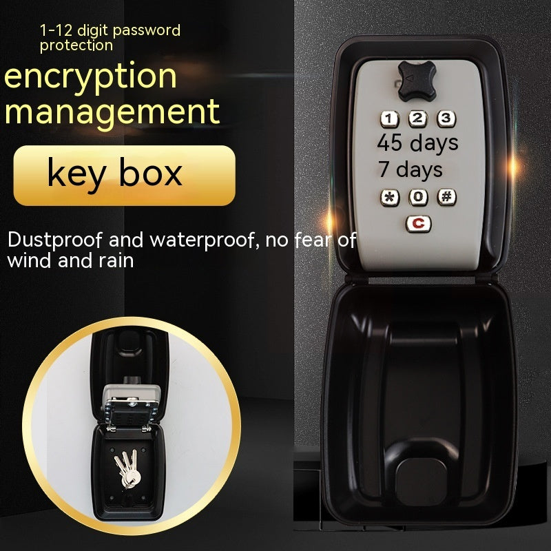 Home Decoration Shop Administrator Button Password Lock Keys' Box