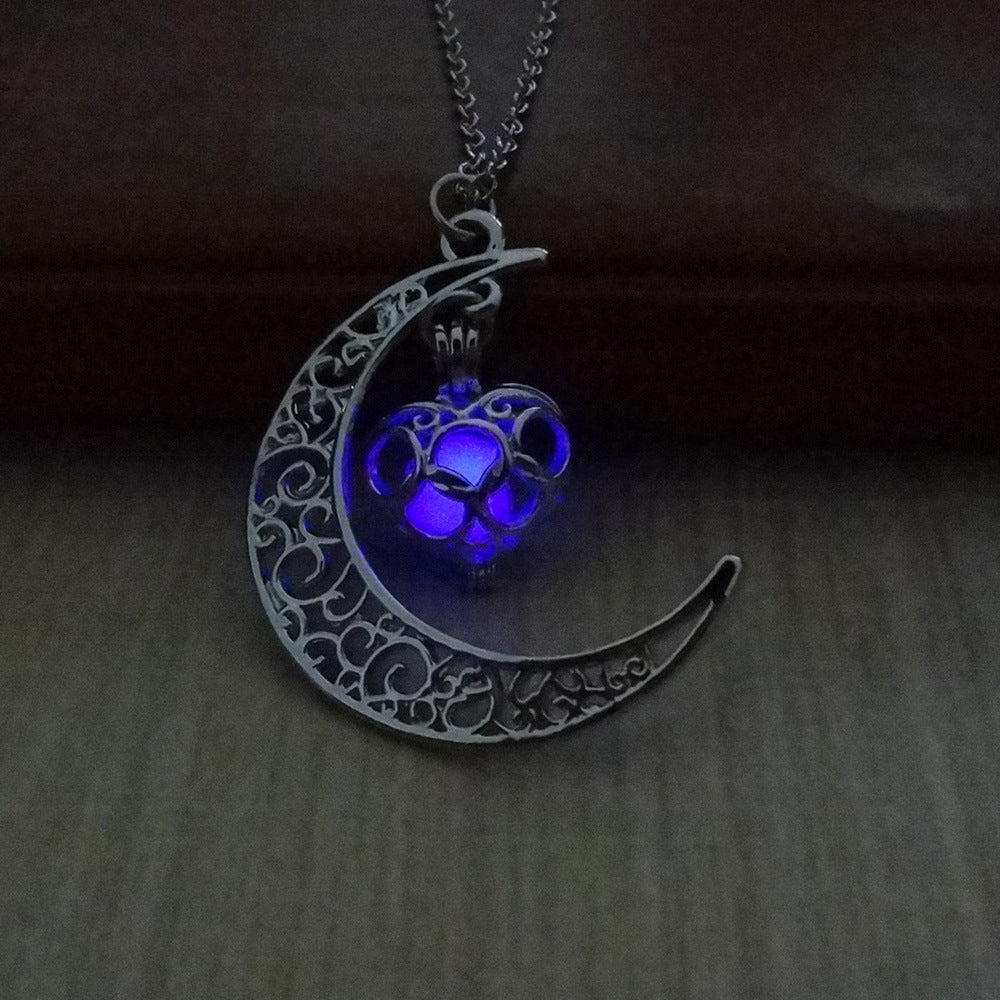 Glowing Pendant Necklaces