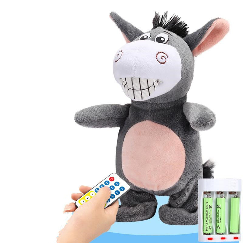 Remote Control Kids Plush Toy Speak /walk/sing