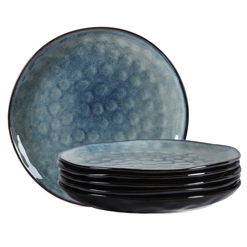 Hammered Ceramic Plates