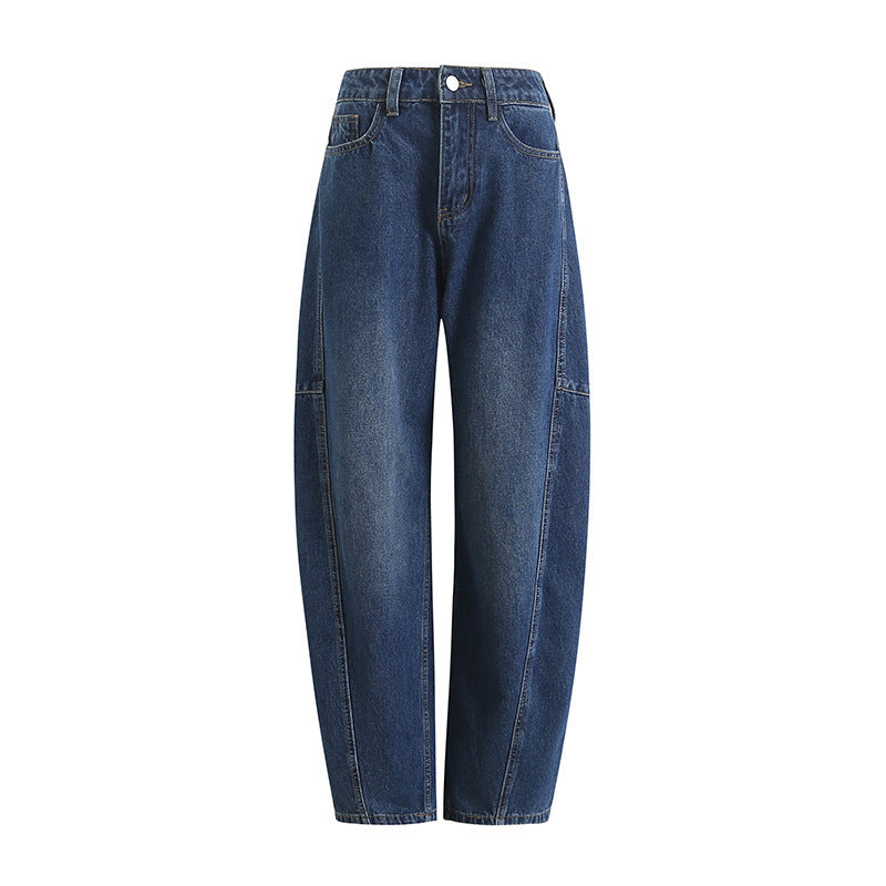 Loose Curved Banana Jeans