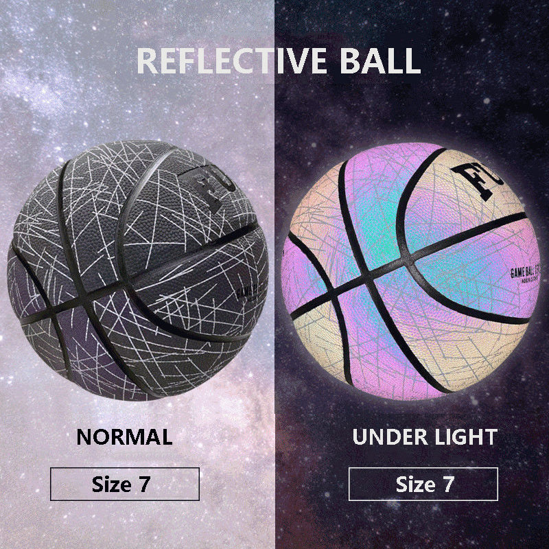 Minimalist Luminous Basketball