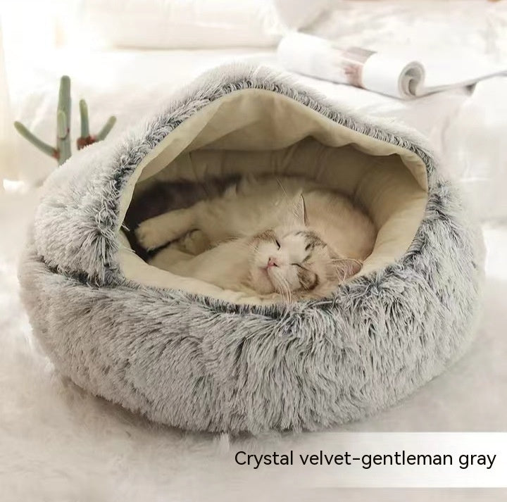 2 In 1 Dog And Cat Bed Pet