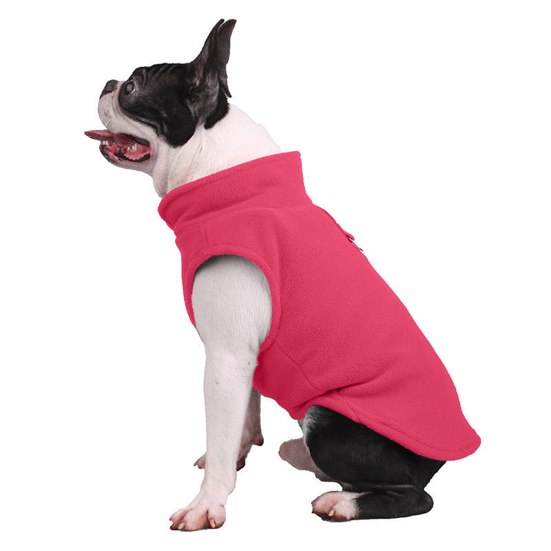 Polar fleece pet sweater