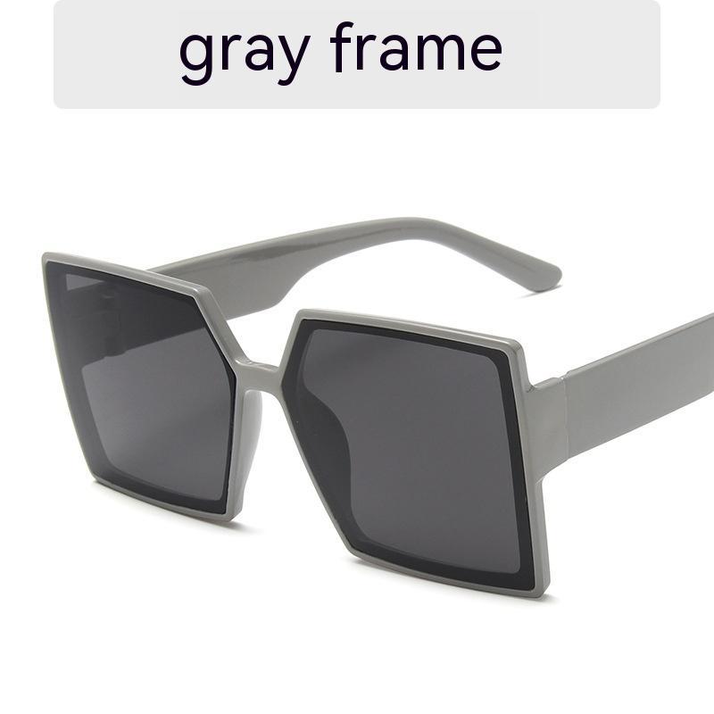 New Large Square Frame Sunglasses For Women