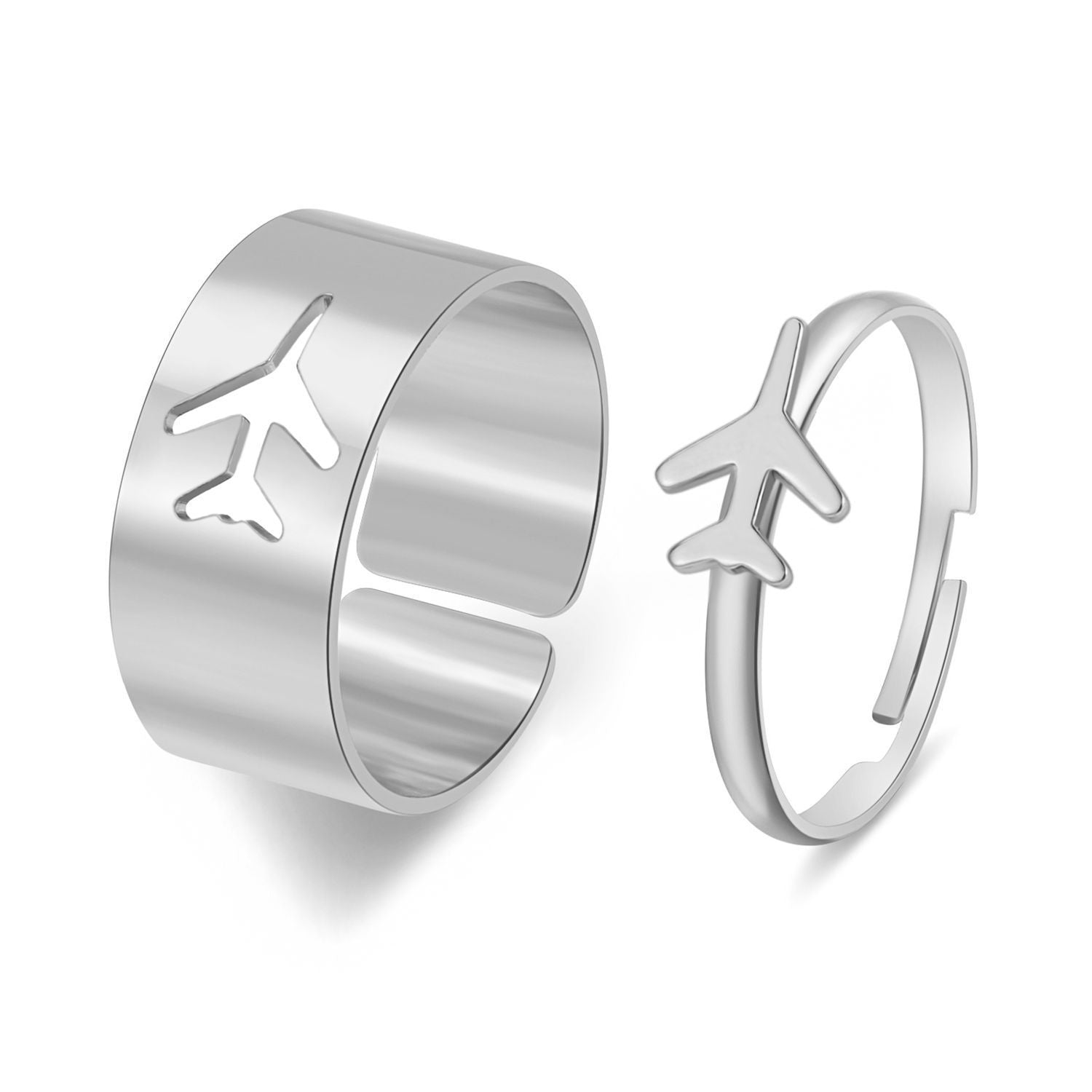 Punk Style Couple Ring