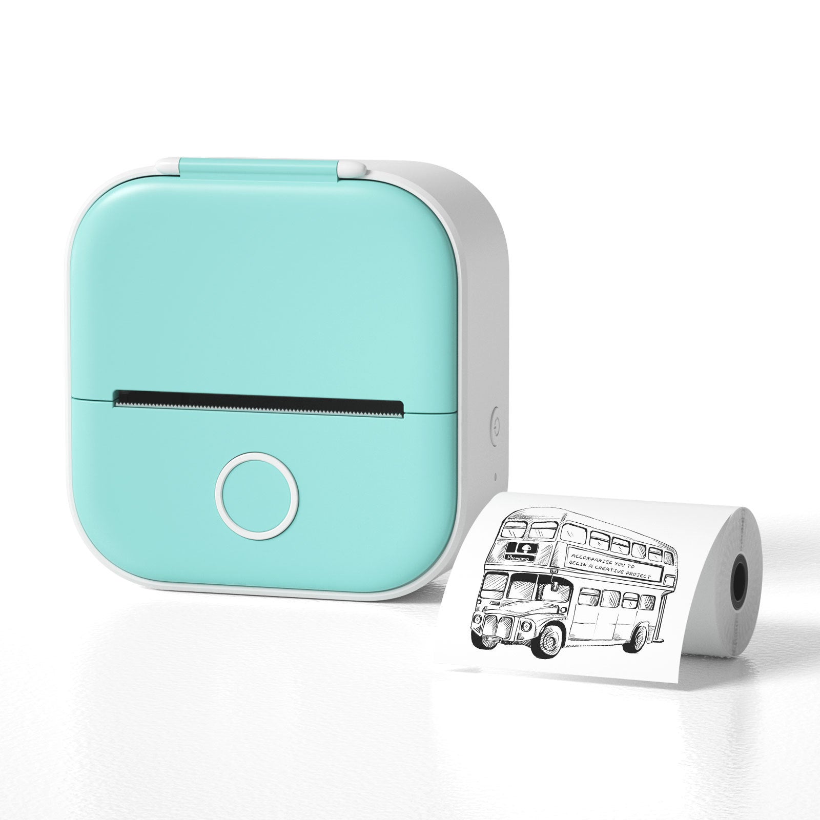 Portable Mini Thermal Label & Photo Printer