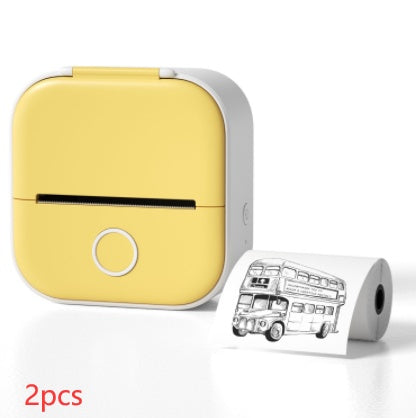 Portable Mini Thermal Label & Photo Printer