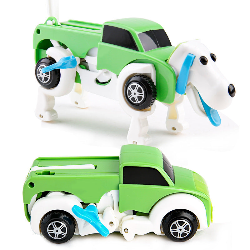 Wind-up Clockwork Toy Dog, Deformed Dinosaur Animal, Car Toy