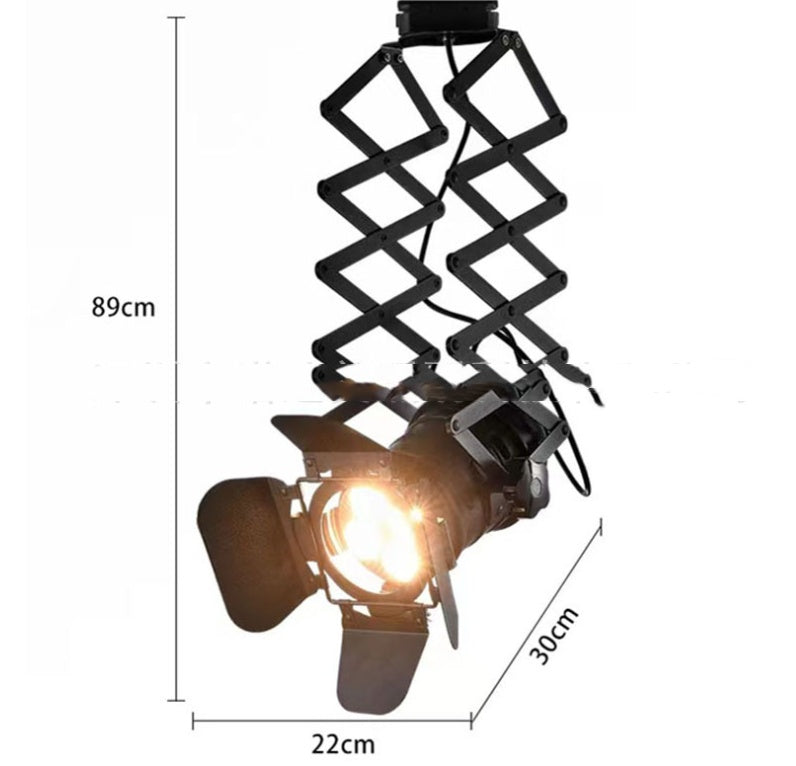 Industrial wind track light