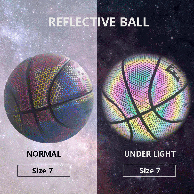 Minimalist Luminous Basketball