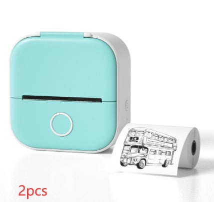 Portable Mini Thermal Label & Photo Printer