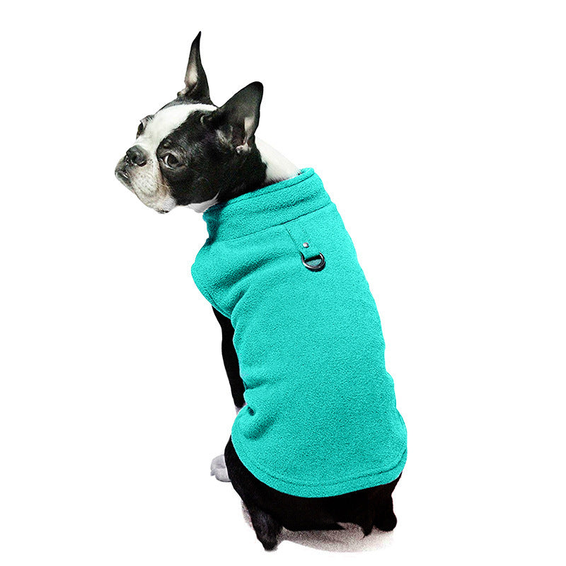 Polar fleece pet sweater