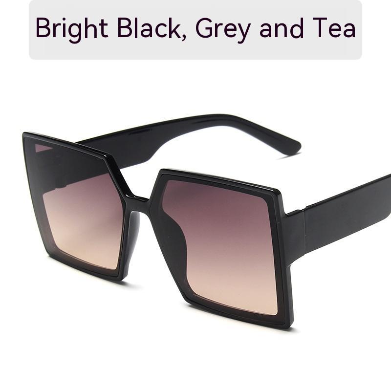 New Large Square Frame Sunglasses For Women