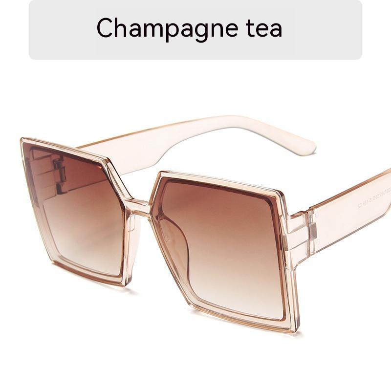 New Large Square Frame Sunglasses For Women