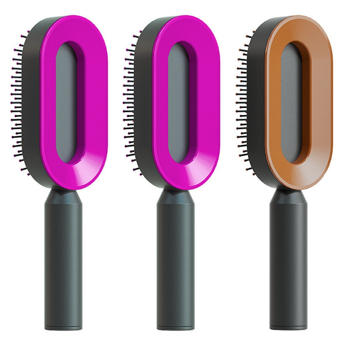 Self-Cleaning Hair Brush