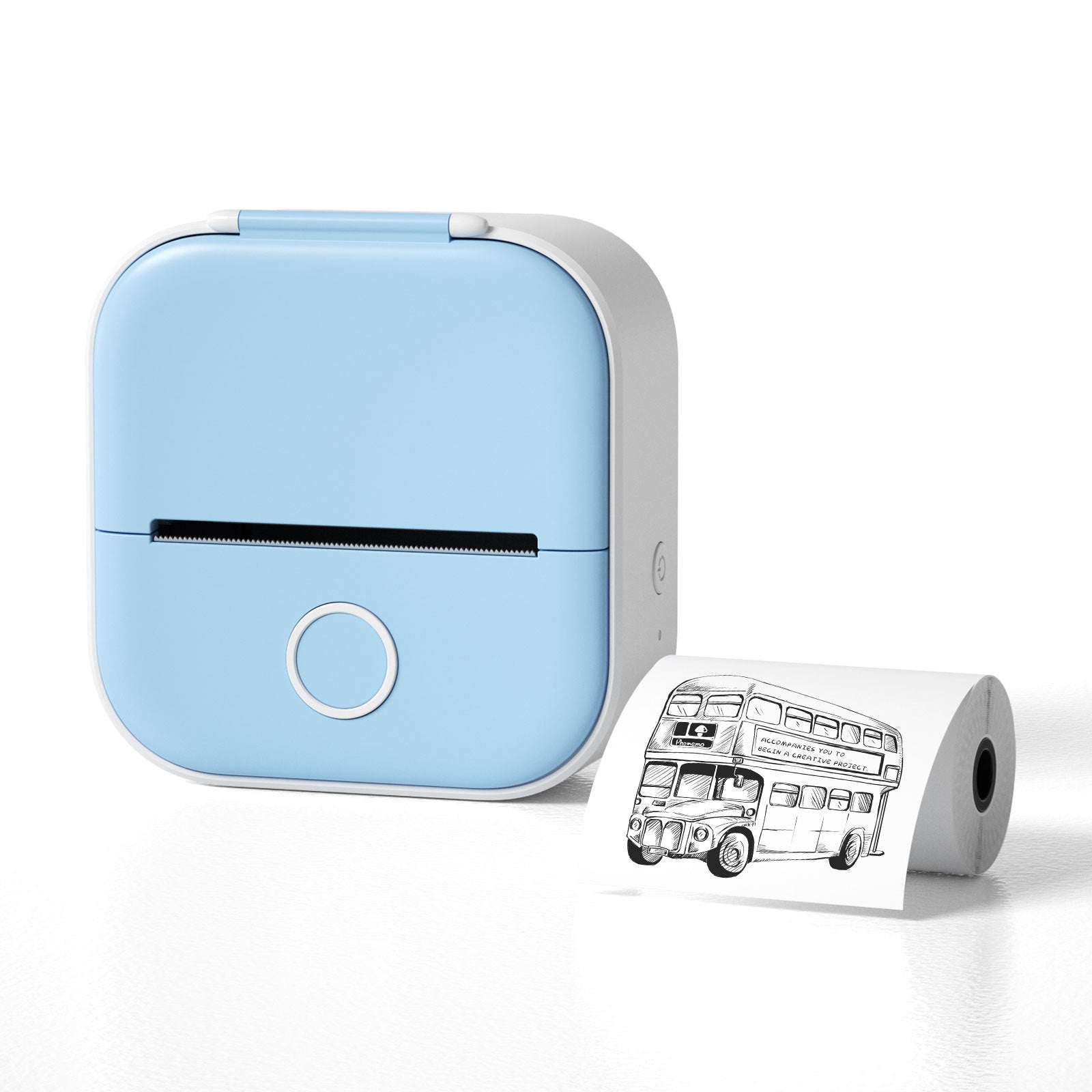 Portable Mini Thermal Label & Photo Printer