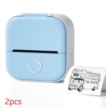 Portable Mini Thermal Label & Photo Printer