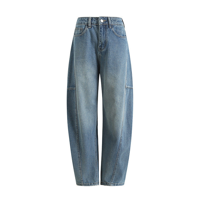 Loose Curved Banana Jeans