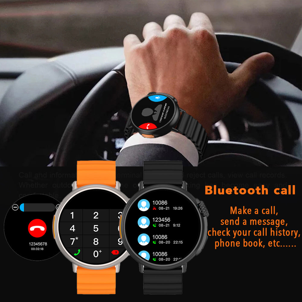 Smart Watch 1.6 Narrow Edge AMOLED Screen Bluetooth Calling