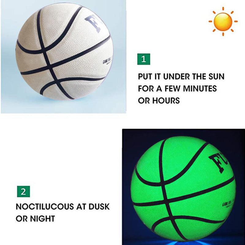 Minimalist Luminous Basketball