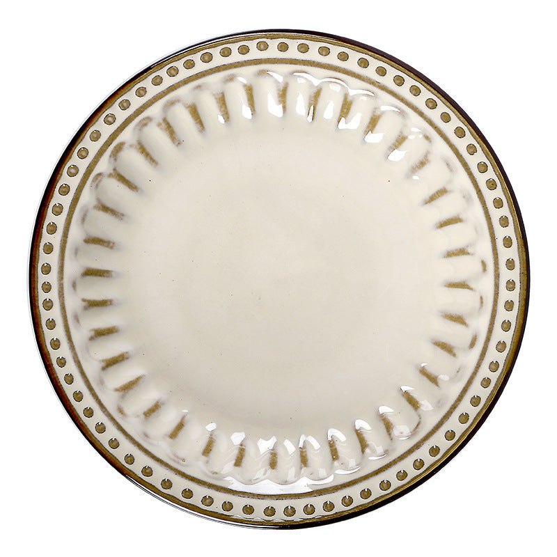 Ceramic Creative Western Food Plate