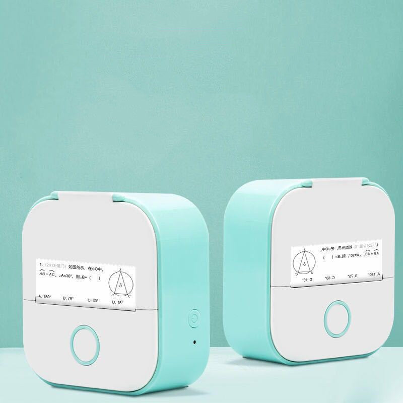 Portable Mini Thermal Label & Photo Printer