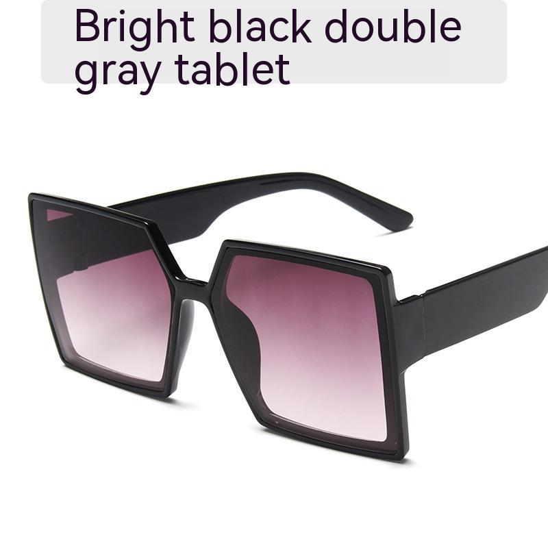 New Large Square Frame Sunglasses For Women